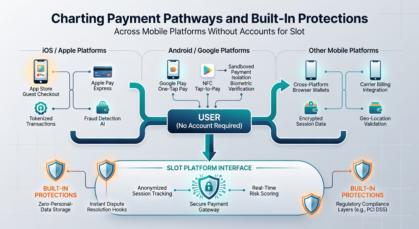 Secure live table interface highlighting built-in payment protections on mobile devices