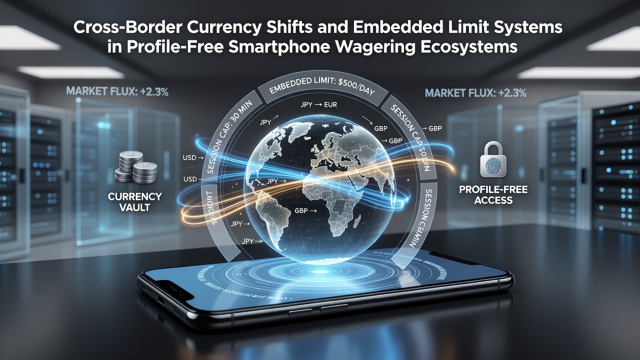 Smartphone screen displaying multi-currency wagering interface with limit controls
