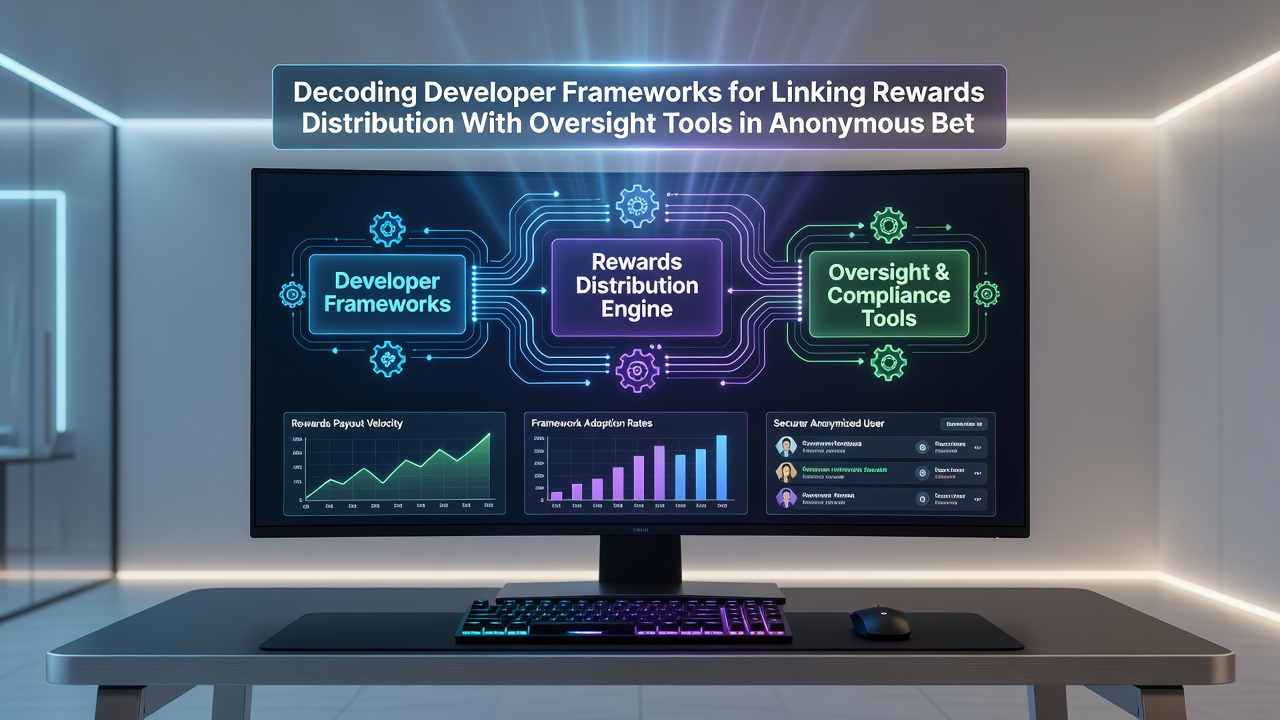 Flow diagram of rewards distribution pipeline connected to oversight monitoring in betting platforms