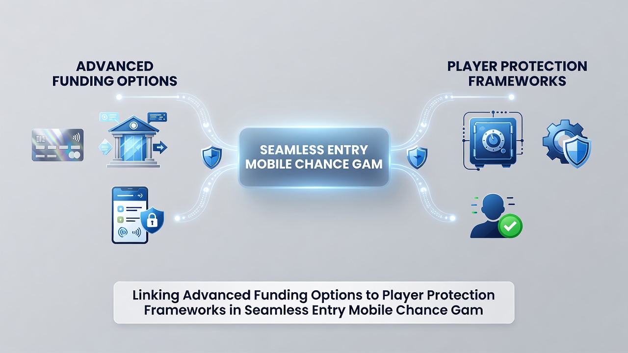 Illustration of integrated payment and responsible gaming dashboard on a smartphone screen