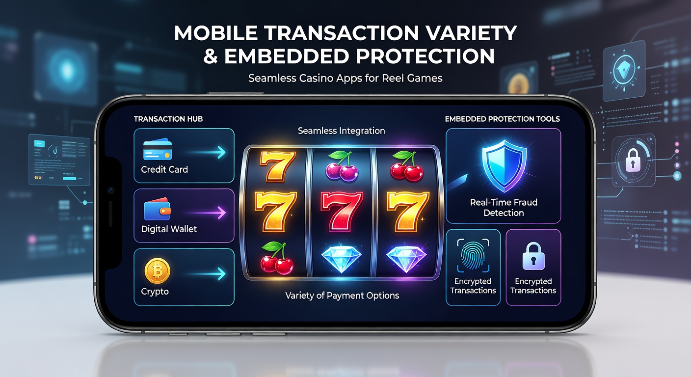 Secure transaction screen in a casino app with encryption badges and biometric login for live table games